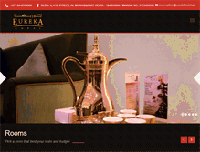 Tablet Screenshot of eurekahotel.ae